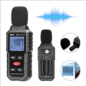 Decibel Meter With LCD Display Portable For Home Factories